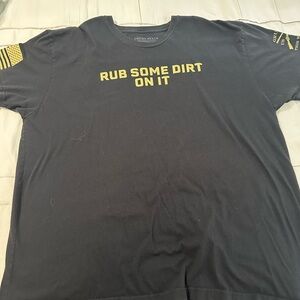 Grunt Style Black and Yellow Short Sleeve Tee